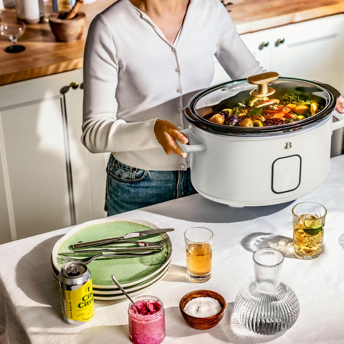 Beautiful by Drew Barrymore Programmable Slow Cooker