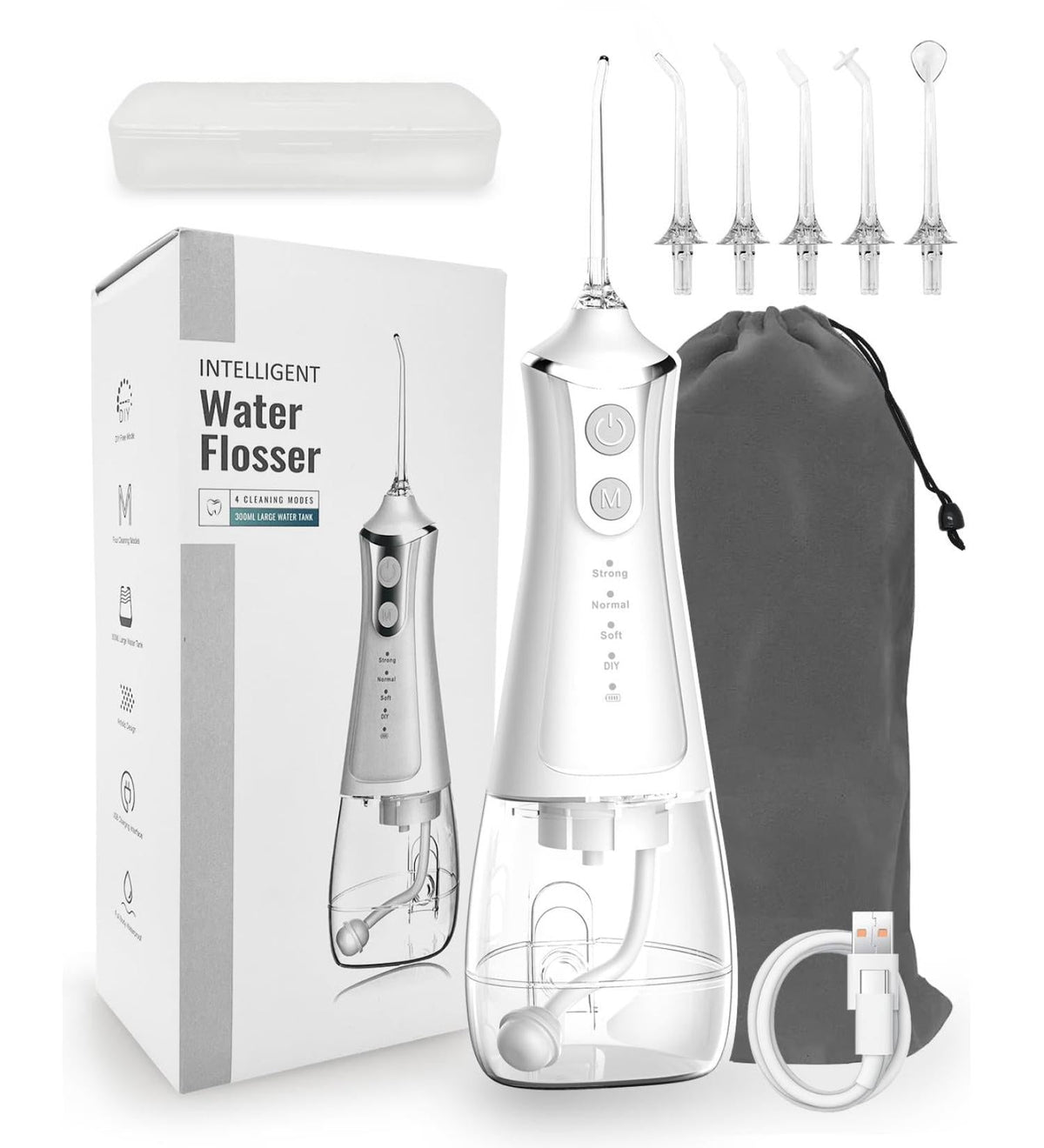 Cordless intelligent water flosser