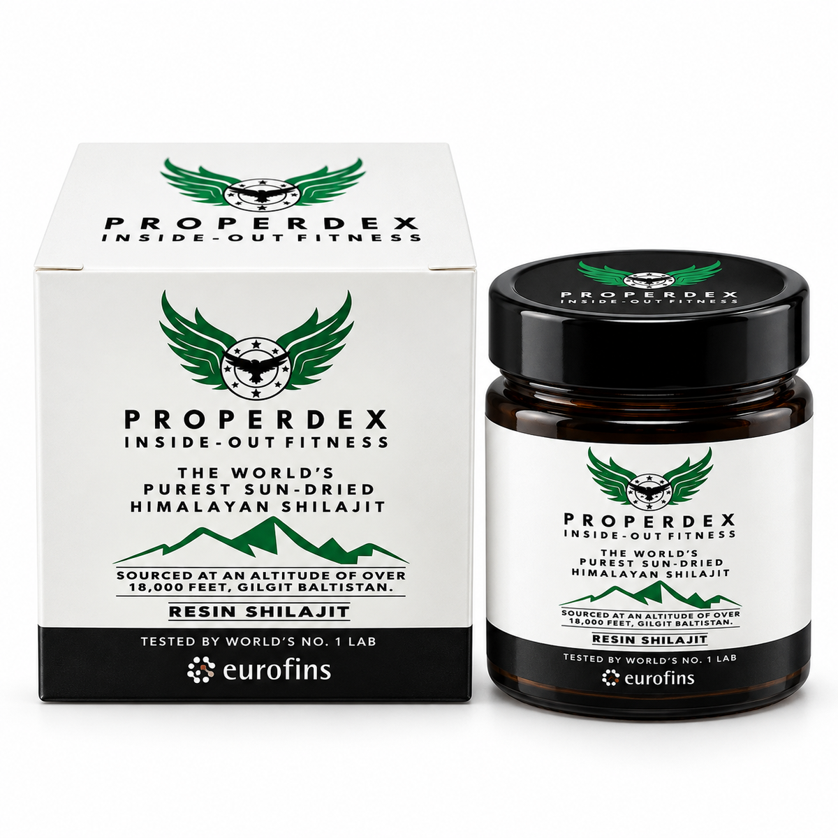 Properdex Himalayan Shilajit Resin – Pure Sun-Dried Himalayan Mineral Resin