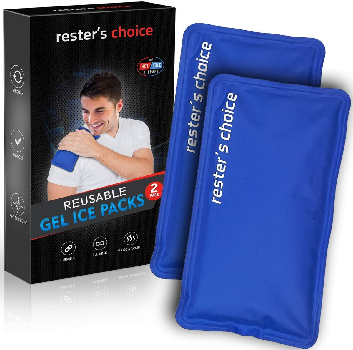 Reusable cold therapy ice packs