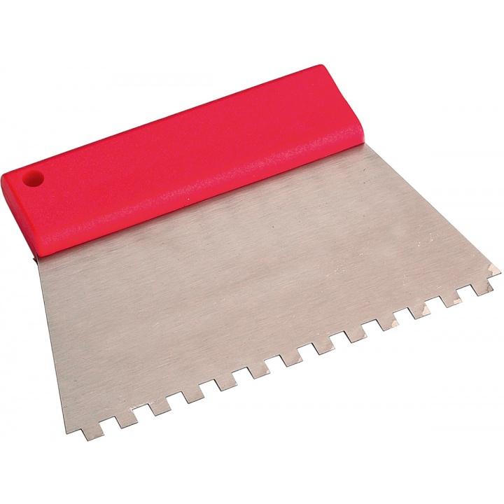 Notched Adhesive Spreader Tool