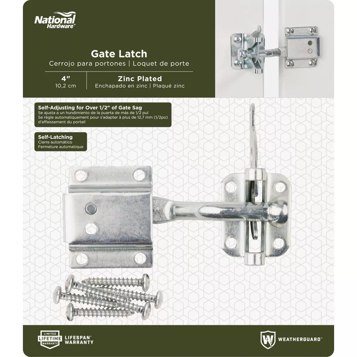 National Hardware gate latch