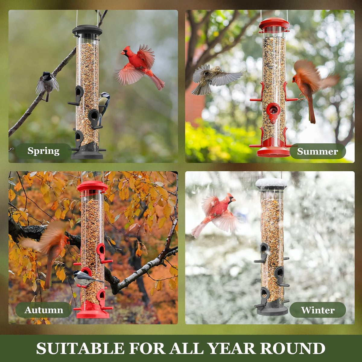 Kingsyard bird feeder outdoor lifestyle view