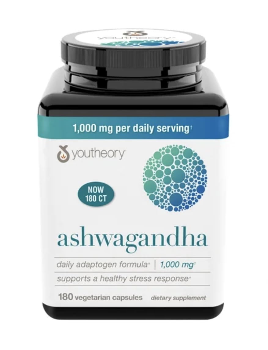 Youtheory Ashwagandha capsules