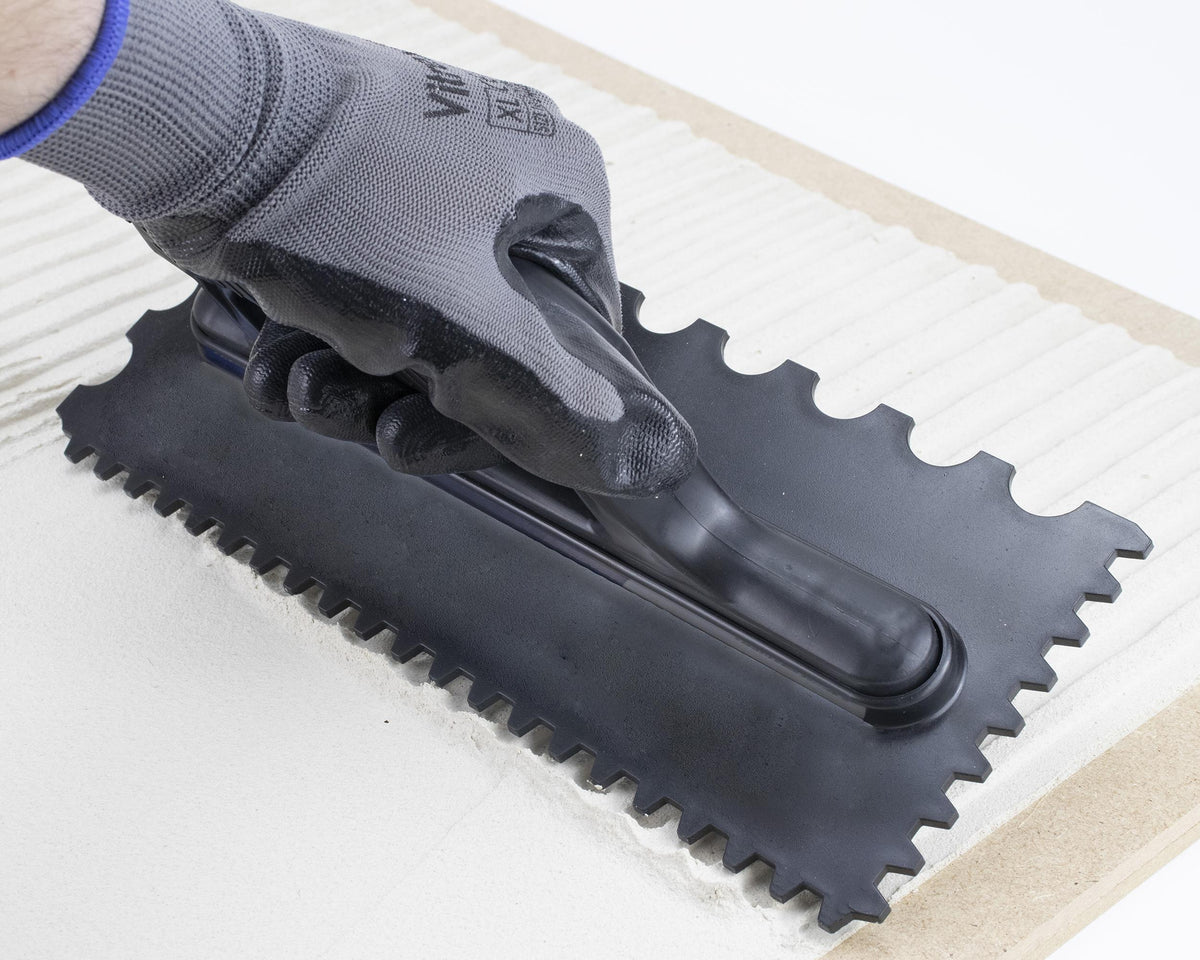 Notched Adhesive Spreader Tool