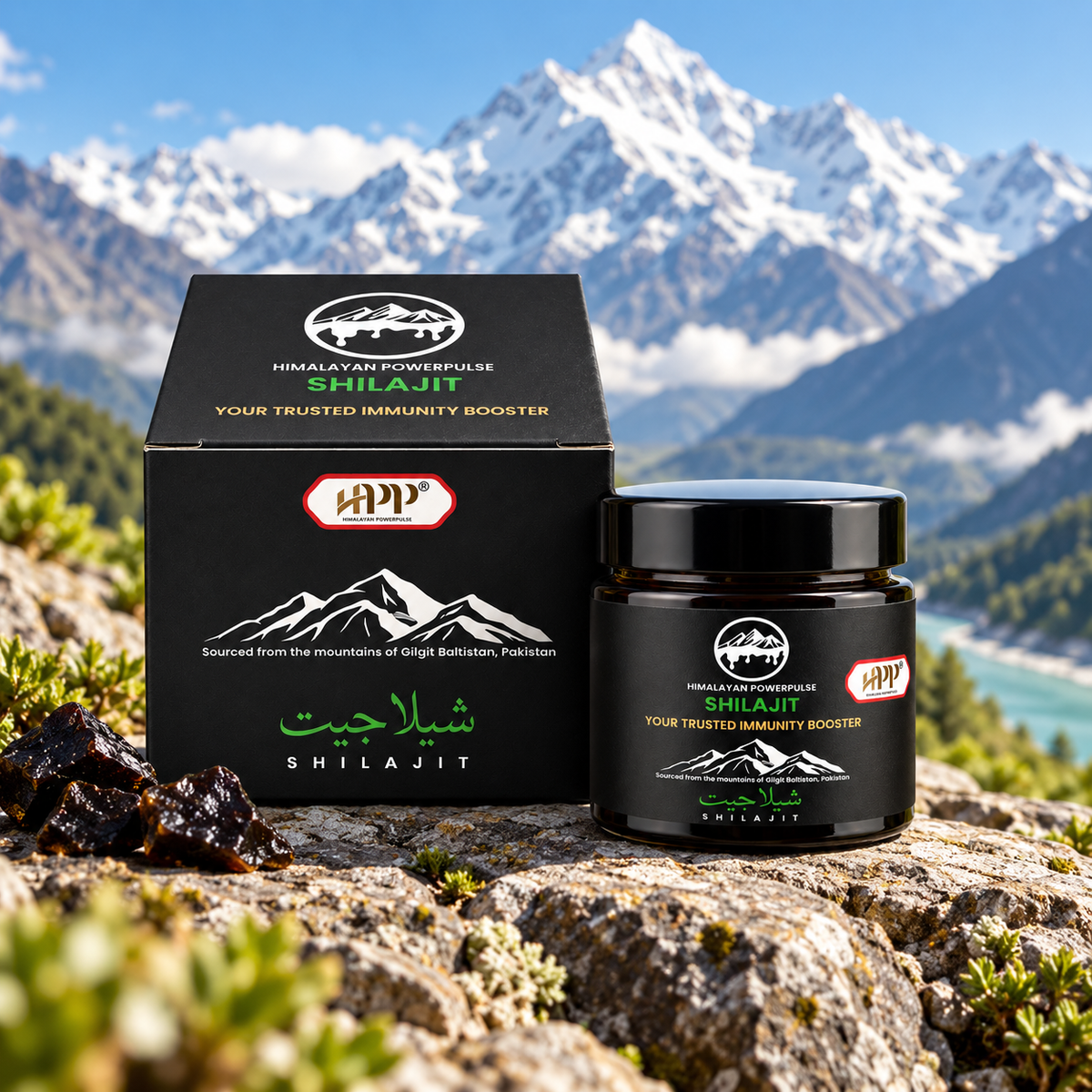 Himalayan Powerpulse Premium Shilajit Resin – Natural Himalayan Mineral Supplement