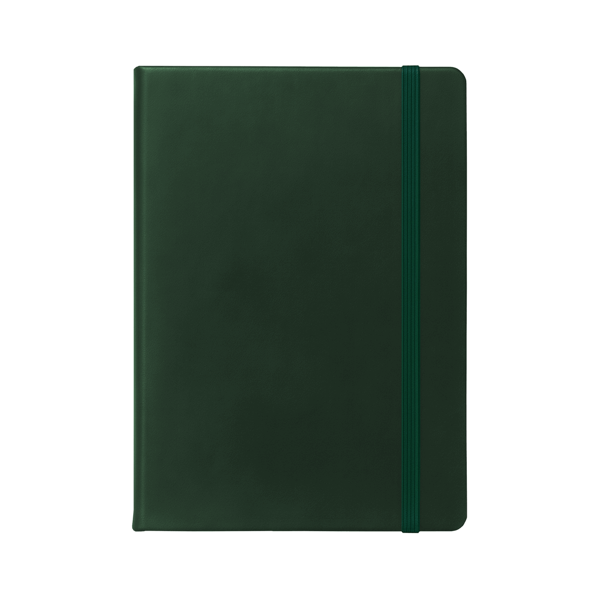 Green hardcover journal and diary