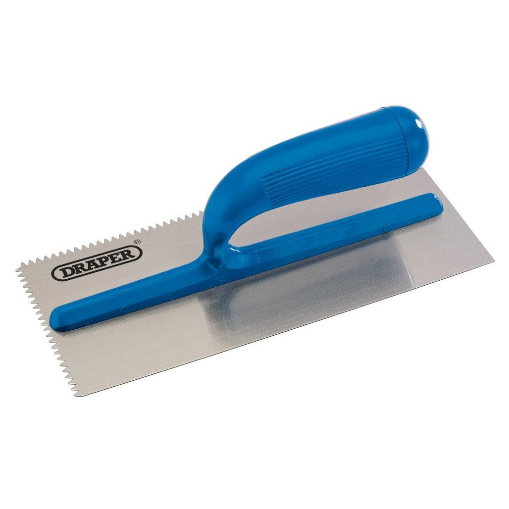 Notched Adhesive Spreader Tool